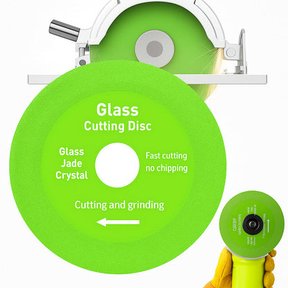 Диск алмазний 100мм для різання скла та кераміки / Алмазне коло / Диск на болгарку / Коло на болгарку