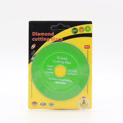 Диск алмазний 100мм для різання скла та кераміки / Алмазне коло / Диск на болгарку / Коло на болгарку