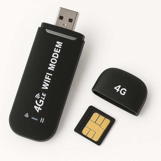 4G USB модем із SIM карткою, 150 Мбіт/с, радіус 15м / Мобільний модем / 4G роутер / 4G WiFi modem