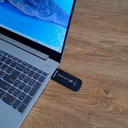 4G USB модем із SIM карткою, 150 Мбіт/с, радіус 15м / Мобільний модем / 4G роутер / 4G WiFi modem