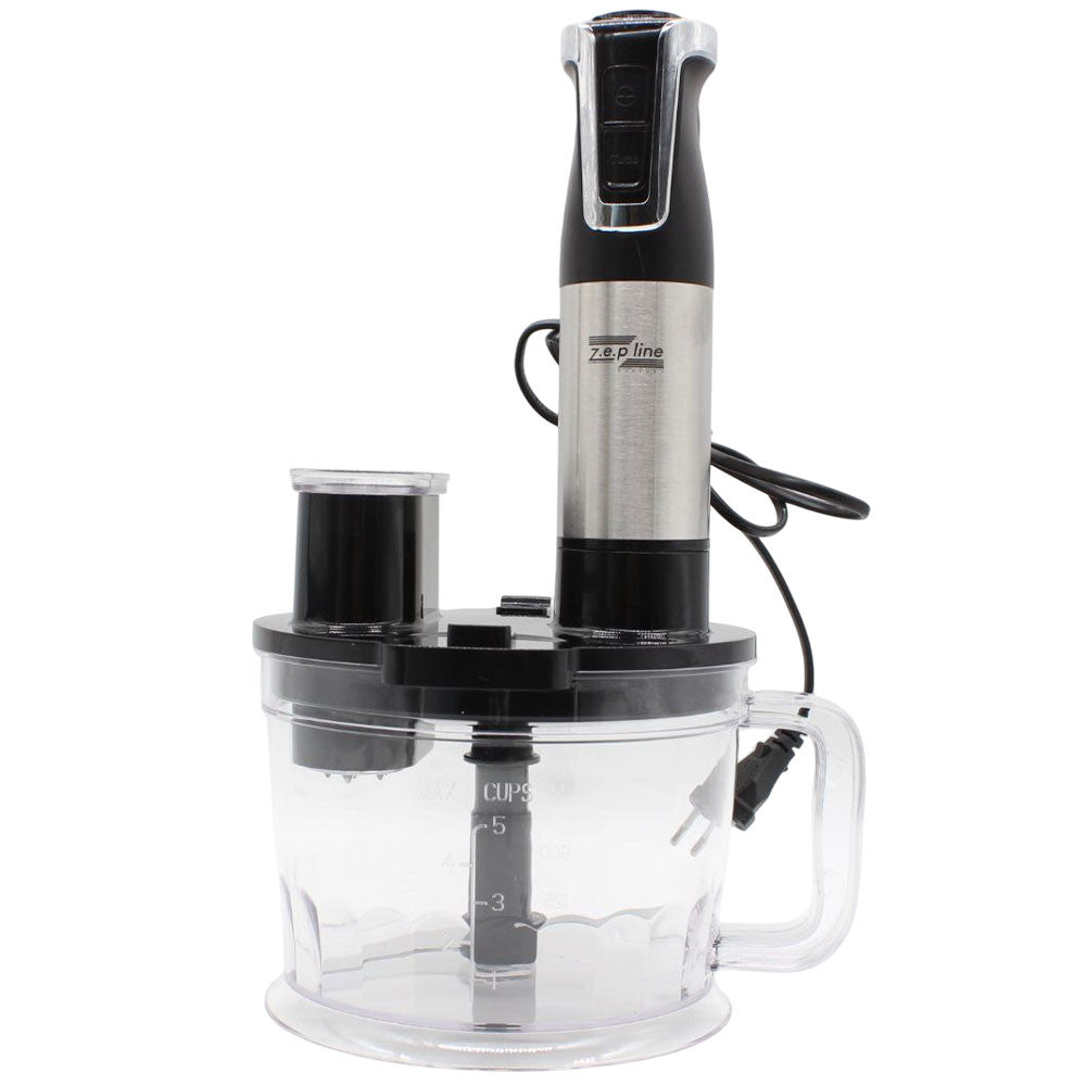 Багатофункціональний кухонний блендер 7в1 ZP-797: 20 швидкостей, 1500 Вт / Комбайн блендер / Багатофункціональний блендер