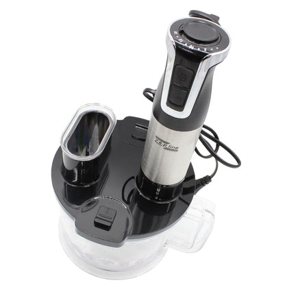 Багатофункціональний кухонний блендер 7в1 ZP-797: 20 швидкостей, 1500 Вт / Комбайн блендер / Багатофункціональний блендер