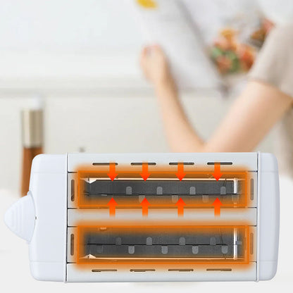 Тостер електричний QLT-118A, 650Вт / Електротостер / Побутовий тостер для дому