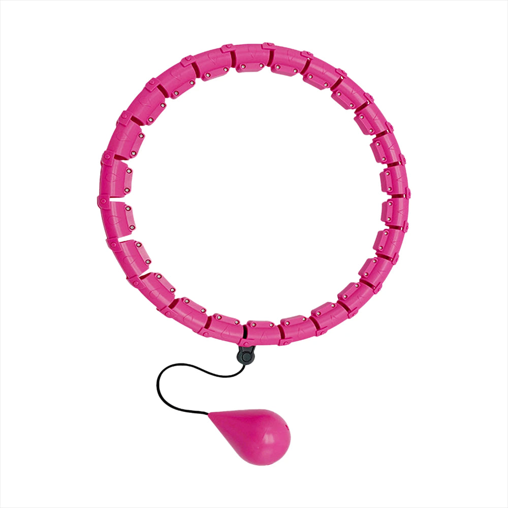 Масажний обруч-хула хуп розбірний 45см / Обруч для схуднення / Хула хуп-обруч з ефектом масажу