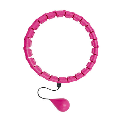 Масажний обруч-хула хуп розбірний 45см / Обруч для схуднення / Хула хуп-обруч з ефектом масажу