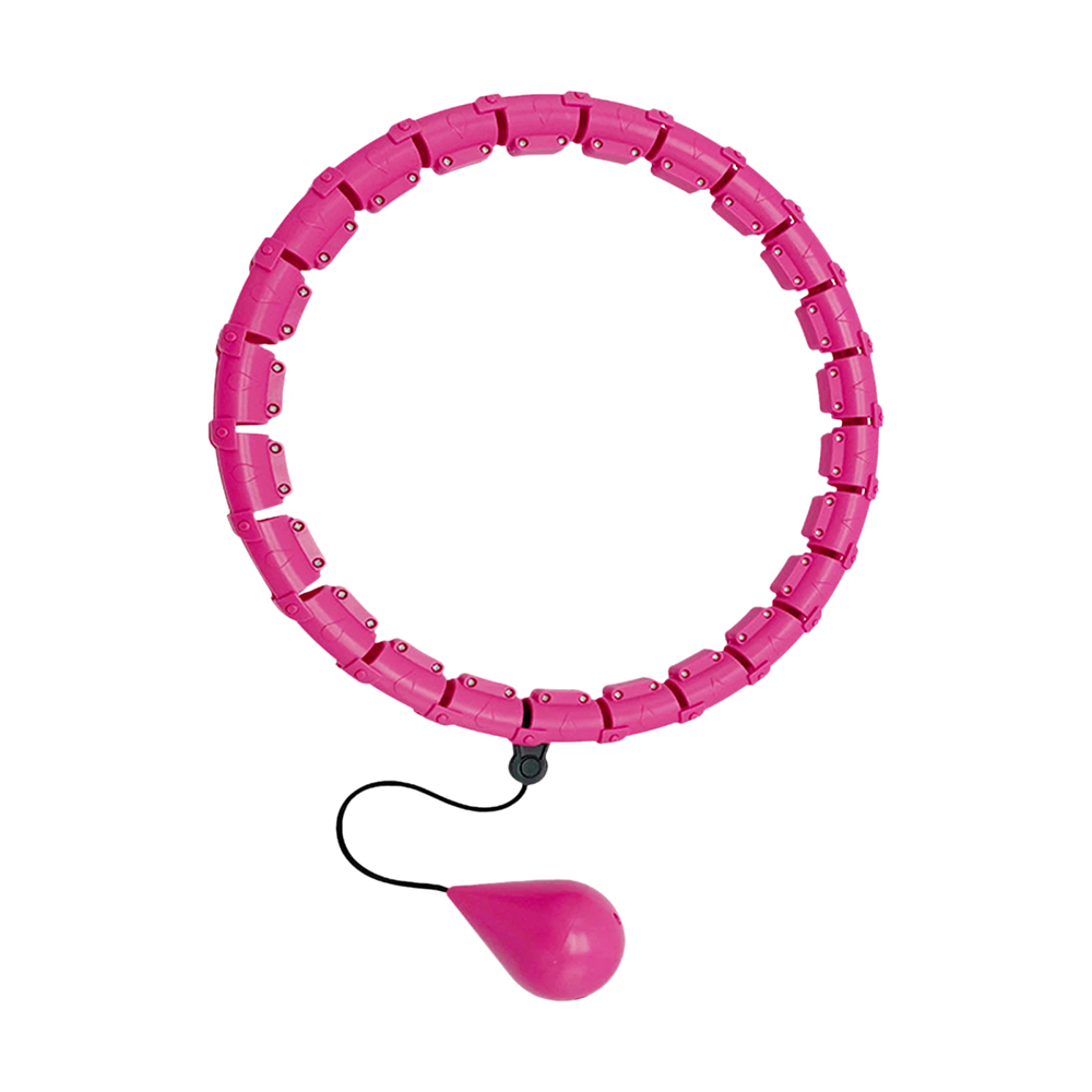 Масажний обруч-хула хуп розбірний 45см / Обруч для схуднення / Хула хуп-обруч з ефектом масажу