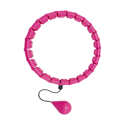 Масажний обруч-хула хуп розбірний 45см / Обруч для схуднення / Хула хуп-обруч з ефектом масажу