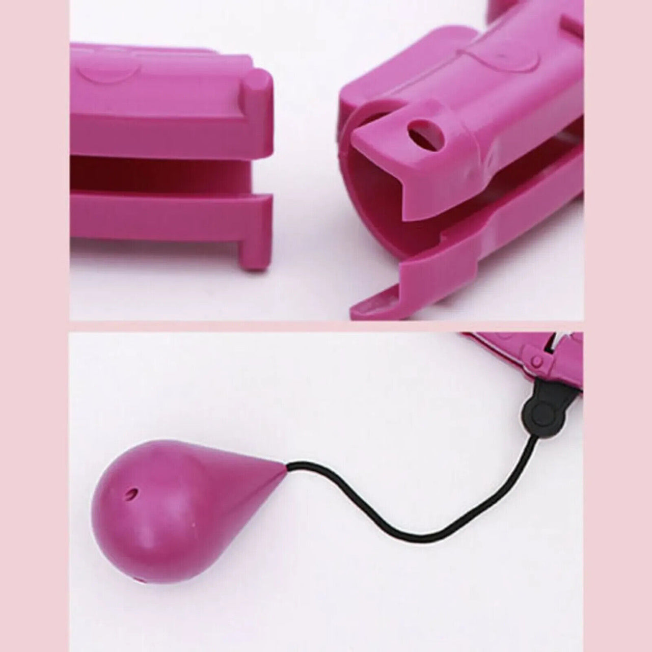 Масажний обруч-хула хуп розбірний 45см / Обруч для схуднення / Хула хуп-обруч з ефектом масажу