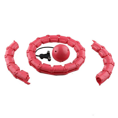 Масажний обруч-хула хуп розбірний 45см / Обруч для схуднення / Хула хуп-обруч з ефектом масажу