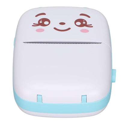 Портативний міні принтер + рулон термопаперу, Блакитний / Дитячий Bluetooth фотопринтер / Термопринтер