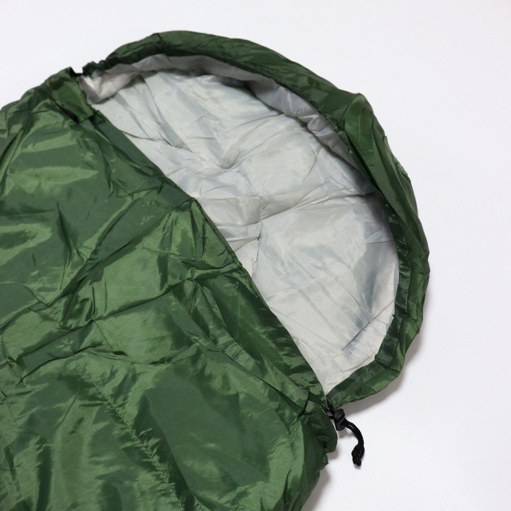 Спальний мішок до -15 °C, 210х72 см + чохол, Зелений / Зимовий спальний мішок / Спальник / Зимовий спальник