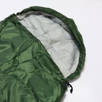 Спальний мішок до -15 °C, 210х72 см + чохол, Зелений / Зимовий спальний мішок / Спальник / Зимовий спальник