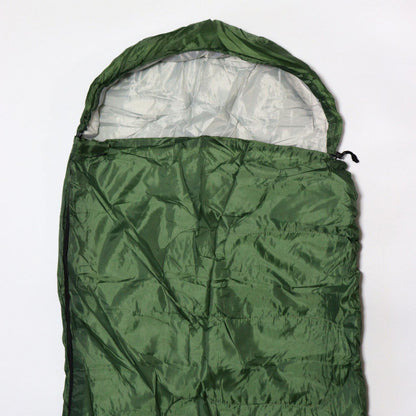 Спальний мішок до -15 °C, 210х72 см + чохол, Зелений / Зимовий спальний мішок / Спальник / Зимовий спальник