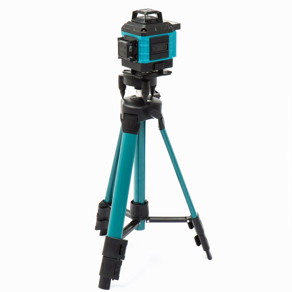 Лазерний нівелір 4D 16 ліній з триногою, пультом та кейсом / Лазерний нівелір / Лінійний нівелір
