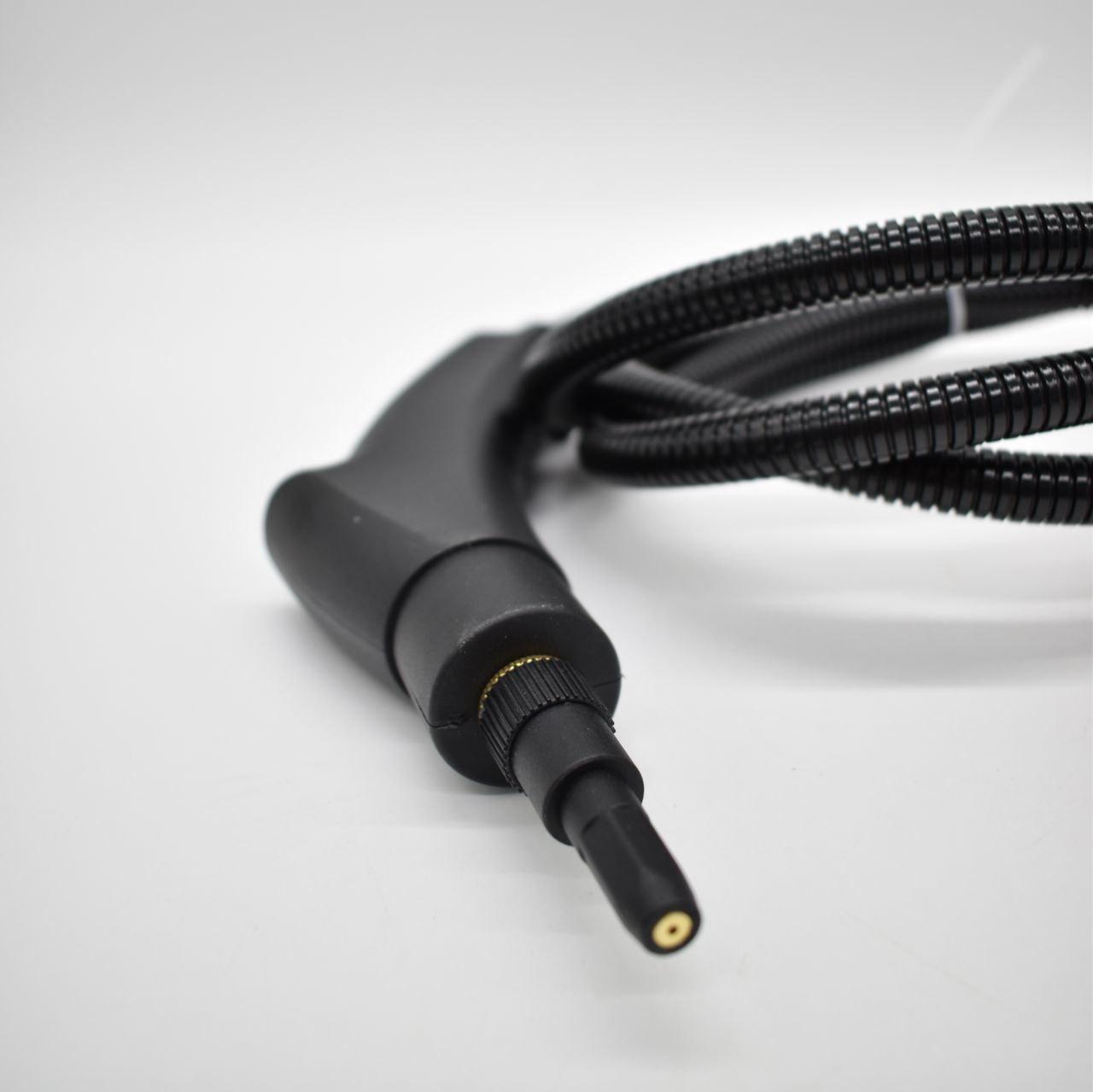 Портативний пароочисник 2500Вт, 1,2л + 7 насадок / Ручний пароочисник для дому / Паровий очищувач