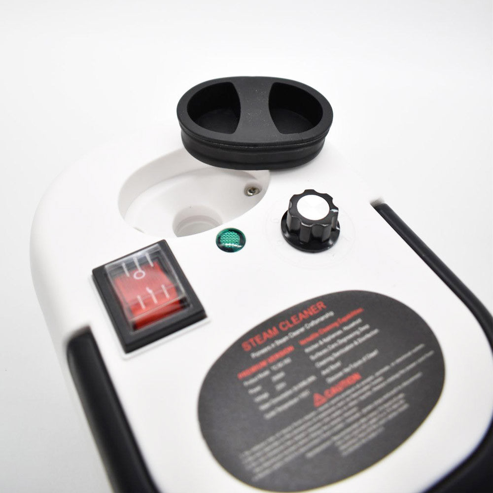 Портативний пароочисник 2500Вт, 1,2л + 7 насадок / Ручний пароочисник для дому / Паровий очищувач