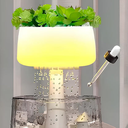 Аромадифузор-зволожувач "Оазис" з RGB-підсвічуванням та USB-живленням, 300 мл / Нічник зволожувач / Аромадифузор