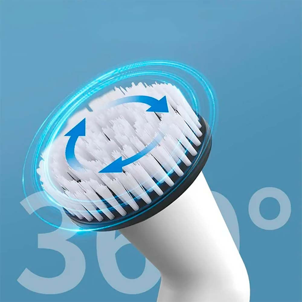 Електрощітка для збирання 50см з 8 насадками, живлення від USB / Щітка для чищення