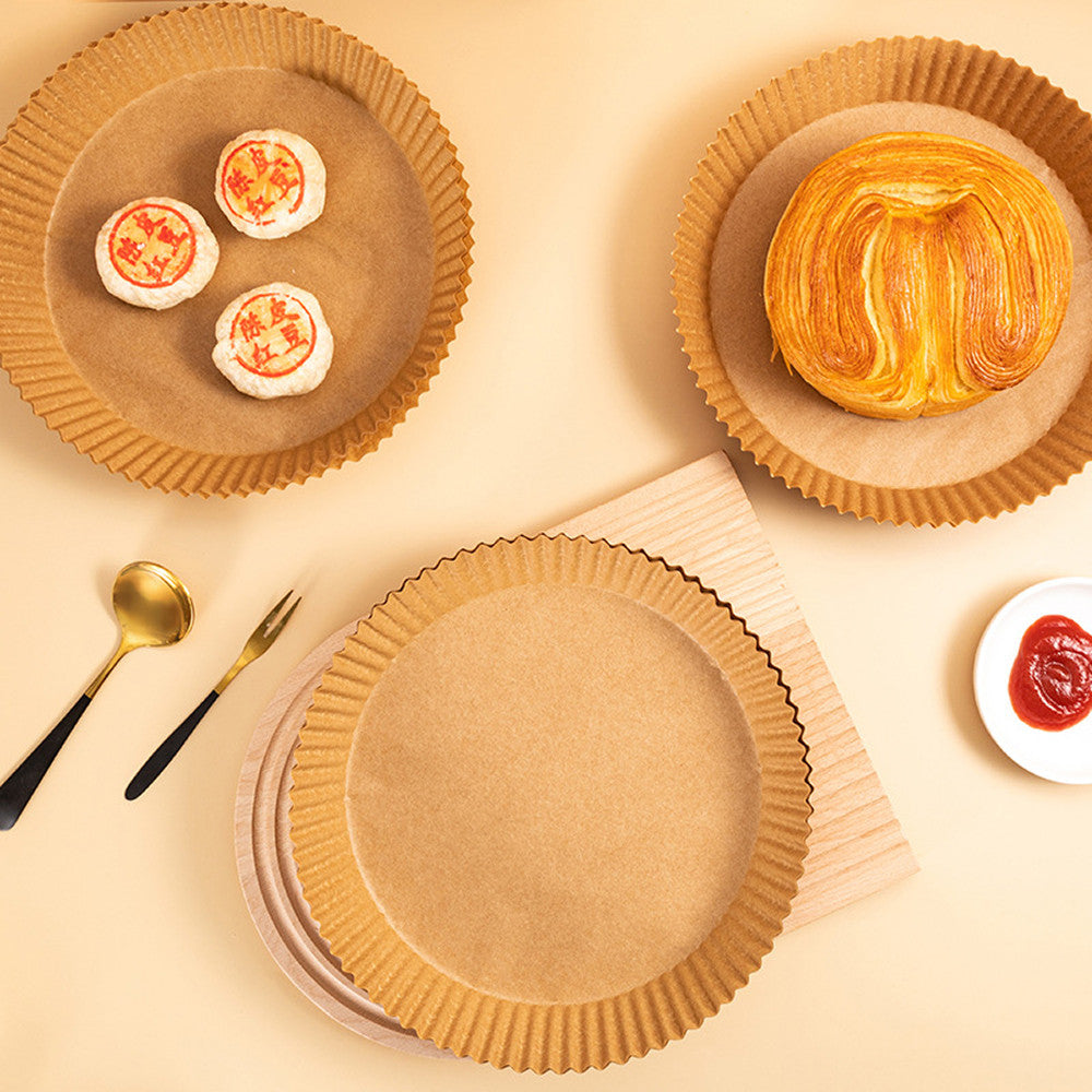 50шт, Форми для аерогрилю з пергаменту / Форми для випічки / Форма для аерогрилю