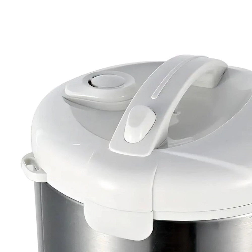 Мультиварка з таймером на 5л, 1500Вт, Domotec MS 7727, Біла / Скороварка / Мультиповар