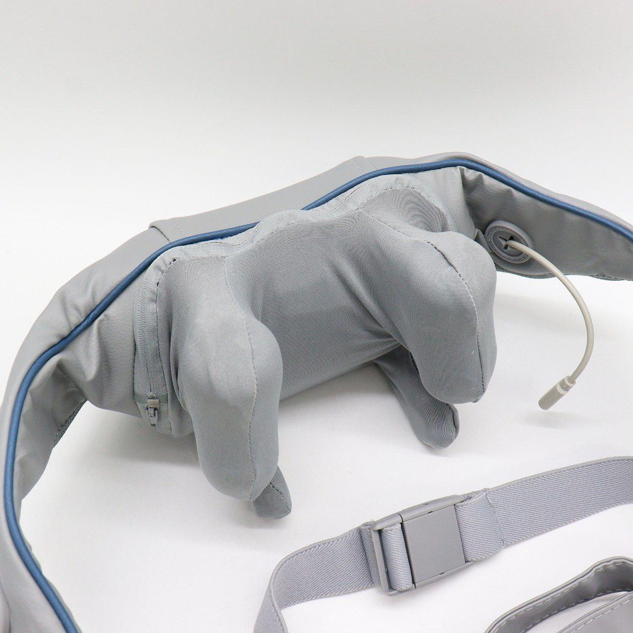 Електричний масажер для шиї, спини та тіла з підігрівом / Роликовий масажер для зняття втоми в шиї