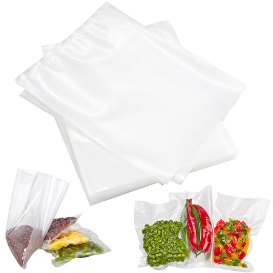 50 шт Рифлені пакети для вакууматора 20х15см / Вакуумні пакети для продуктів / Пакети для вакуумування