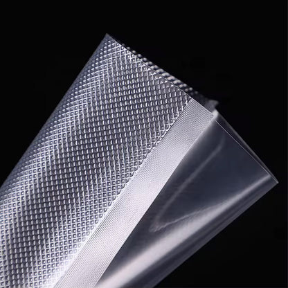 50 шт Рифлені пакети для вакууматора 20х15см / Вакуумні пакети для продуктів / Пакети для вакуумування