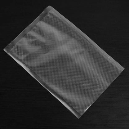 50 шт Рифлені пакети для вакууматора 20х15см / Вакуумні пакети для продуктів / Пакети для вакуумування