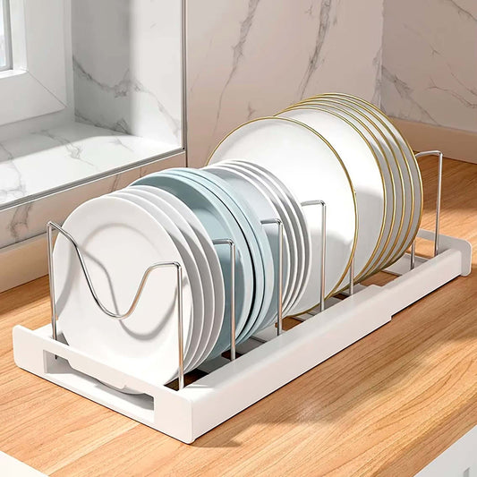 Розсувна підставка для кришок (30,5-56см) / Органайзер для кришок / Тримач для кришок