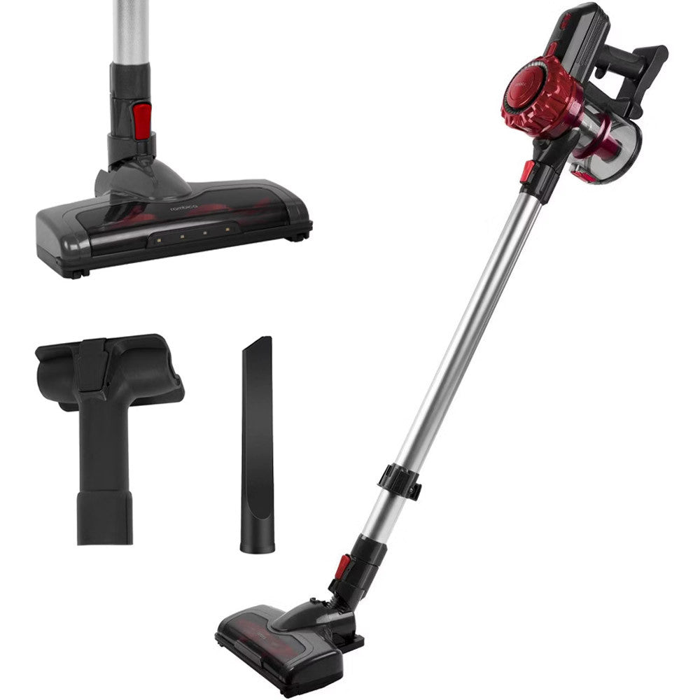 Акумуляторний пилосос + 3 насадки, 2500 Вт, СВ-673 / Бездротовий пилосос вертикальний / Ручний пилосос