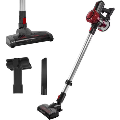 Акумуляторний пилосос + 3 насадки, 2500 Вт, СВ-673 / Бездротовий пилосос вертикальний / Ручний пилосос