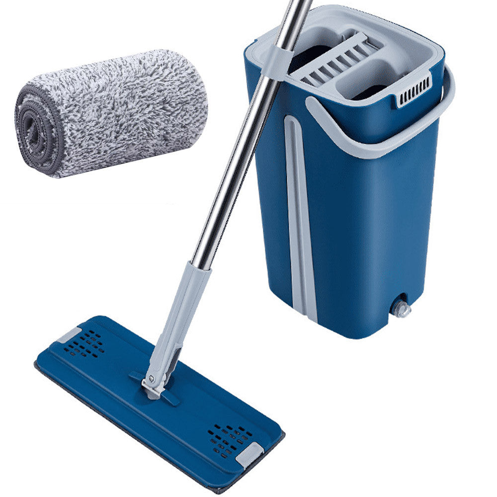 Швабра з автоматичним віджимом і відром 6 л/Швабра стрічка/комплект для прибирання швабра та відро