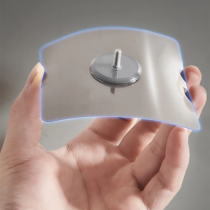 Кутова полиця у ванну 28 х 22 х 5,5см, Чорна / Металева настінна поличка для ванної кімнати