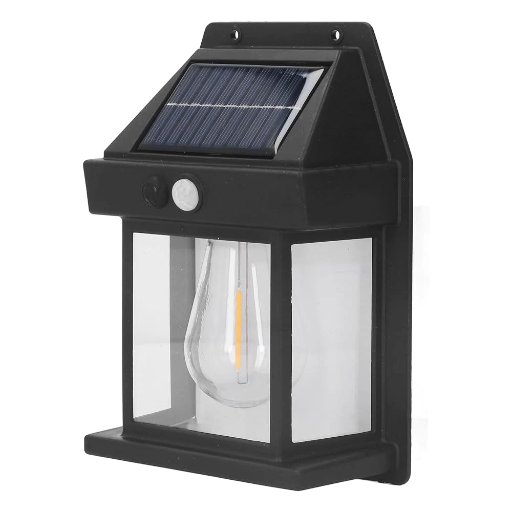 Вуличний світильник на сонячній батареї з датчиком руху, SOLAR WALL LAMP ВK-888 / Ліхтар акумуляторний