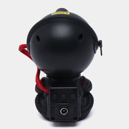 Нічник проектор зоряного неба Космонавт, з USB та пультом, Чорний / Нічник зоряне небо / Нічний світильник Астронавт