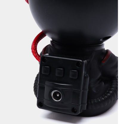 Нічник проектор зоряного неба Космонавт, з USB та пультом, Чорний / Нічник зоряне небо / Нічний світильник Астронавт