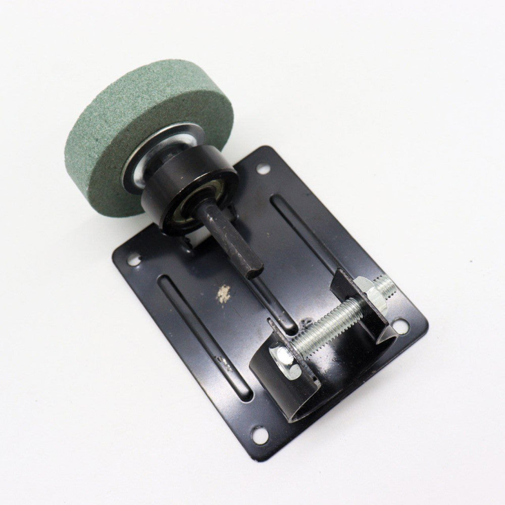 Настільна насадка на дриль з точильним каменем / Насадка для заточування свердлів / Тримач для дриля