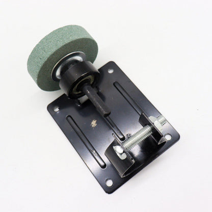 Настільна насадка на дриль з точильним каменем / Насадка для заточування свердлів / Тримач для дриля