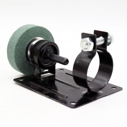 Настільна насадка на дриль з точильним каменем / Насадка для заточування свердлів / Тримач для дриля