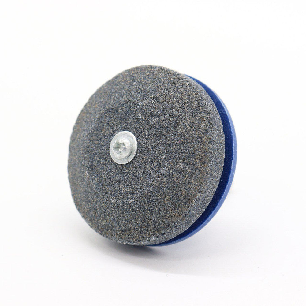 Камінь для заточування лез садових інструментів 50мм / Точильний диск / Насадка на дриль / Насадка для заточування