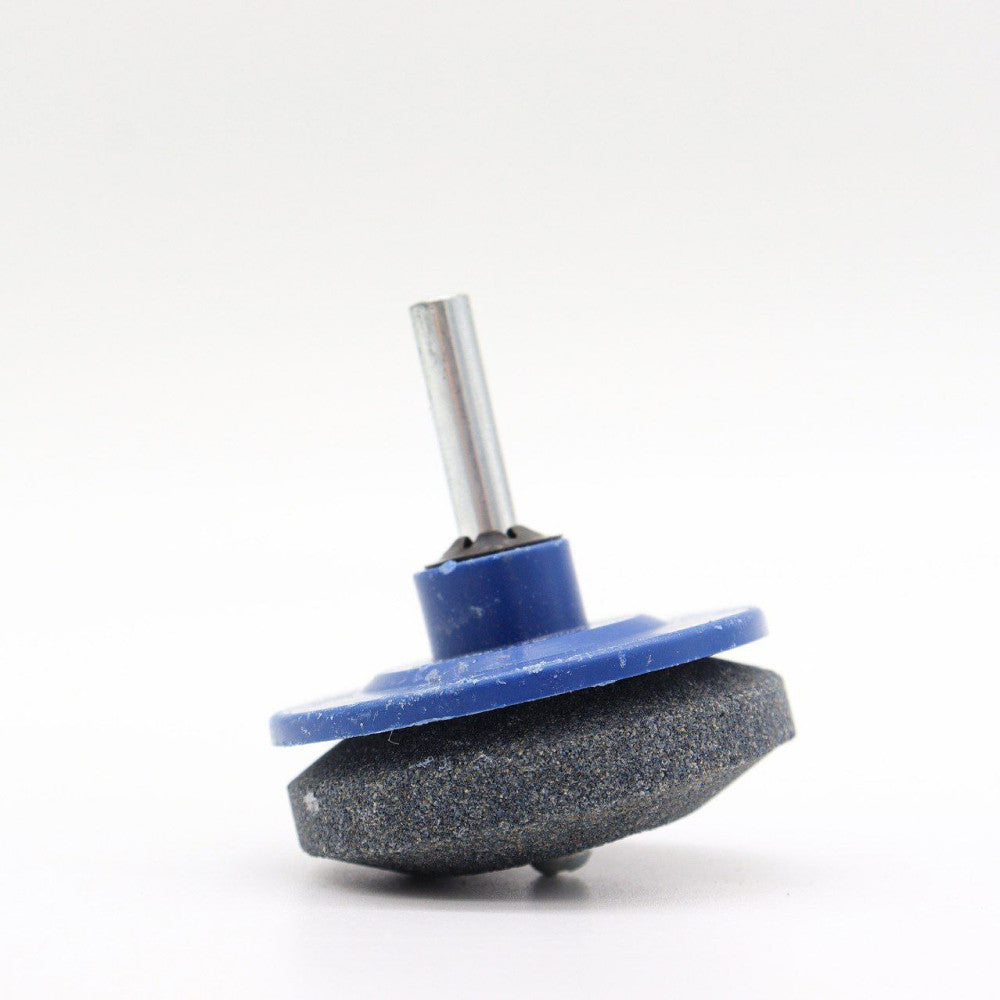 Камінь для заточування лез садових інструментів 50мм / Точильний диск / Насадка на дриль / Насадка для заточування