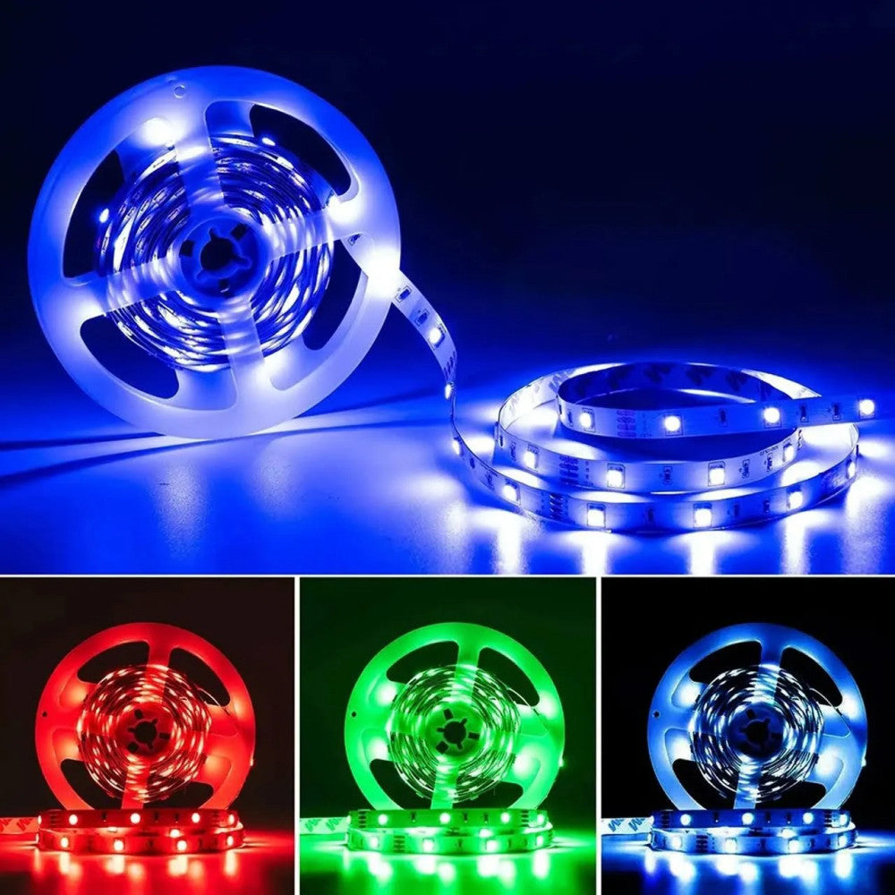 Світлодіодна стрічка 10м, від USB + пульт / Лед стрічка / RGB стрічка / Світлодіодна підсвітка для кімнати
