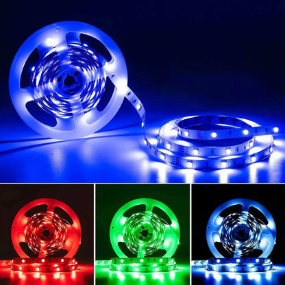 Світлодіодна стрічка 10м, від USB + пульт / Лед стрічка / RGB стрічка / Світлодіодна підсвітка для кімнати