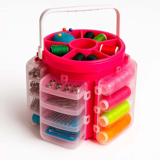 Набір для шиття Supercosturero (210 предметів) 16×15см / Органайзер для шиття / Швейний набір