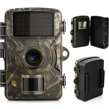 Фотопастка для тварин з датчиком руху 16Мп, від батарейок, DL-001 / Мисливська камера з нічним баченням