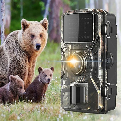 Фотопастка для тварин з датчиком руху 16Мп, від батарейок, DL-001 / Мисливська камера з нічним баченням