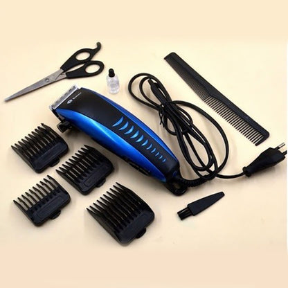 Професійна машинка для стрижки волосся MS 3302 з 4 насадками / Чоловічий тример для стрижки волосся