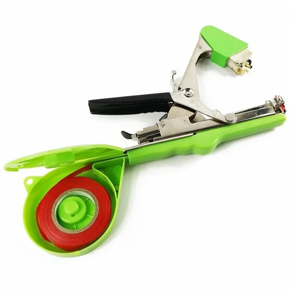 Степлер для підв'язування рослин + стрічка, Tapetool / Садовий степлер-тапенер для підв'язки винограду та овочів