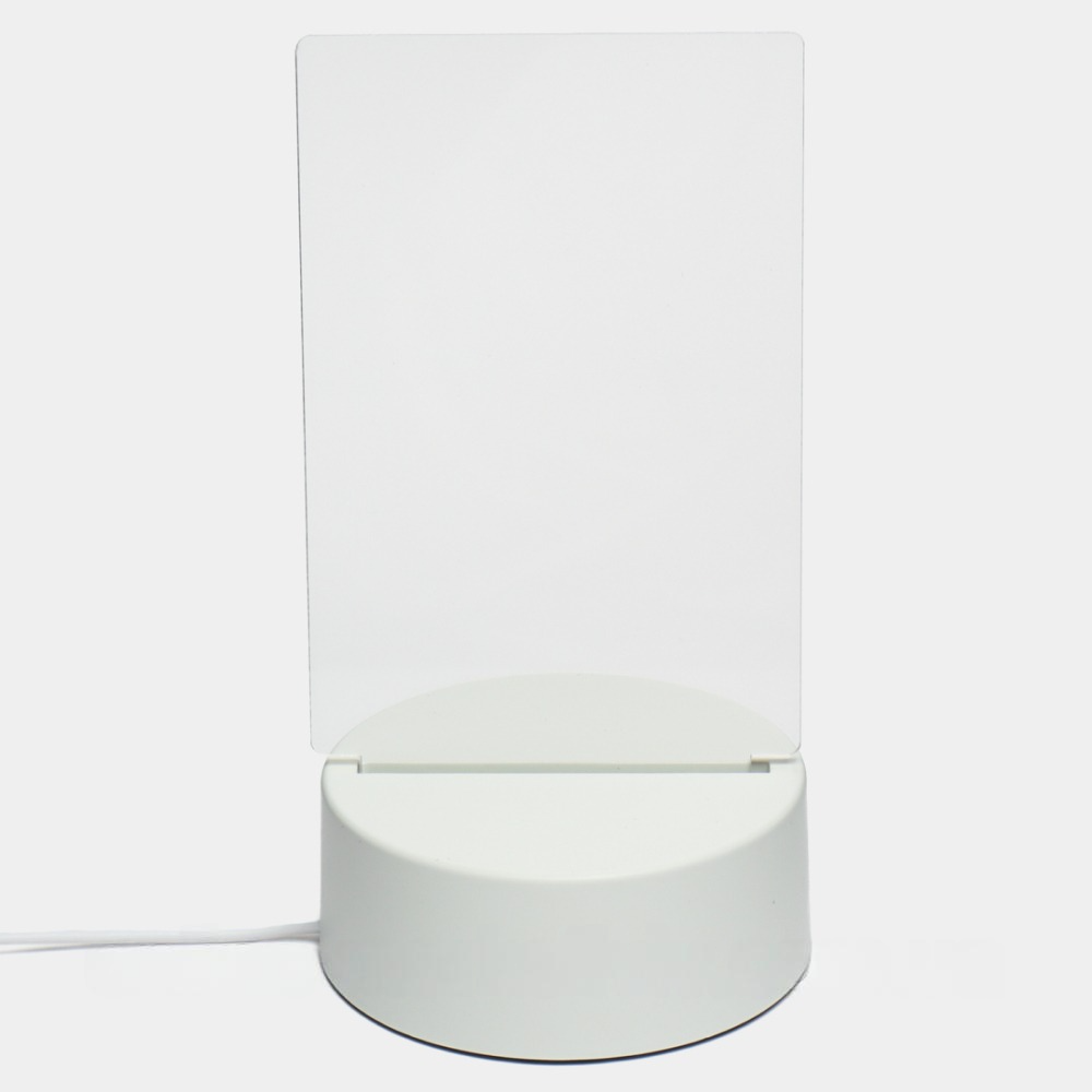 Світильник дошка для нотаток + маркер від USB, (15х10 см) LAMP 3D / Світлодіодний нічник планер для записів