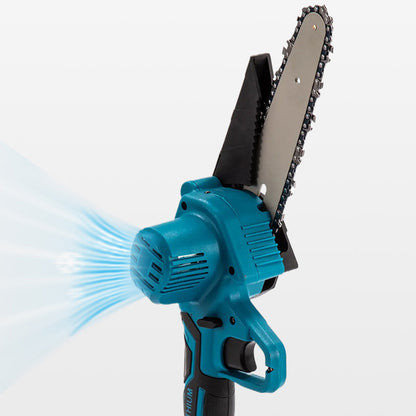 Універсальний комплект 2в1: Ланцюгова пила + Секатор акумуляторний, 2 АКБ 48V, в кейсі / Акумуляторна міні пила / Садовий секатор